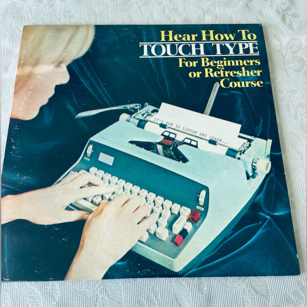 Hear How To Touch Type For Beginners vinyl LP Brother Record album 1…